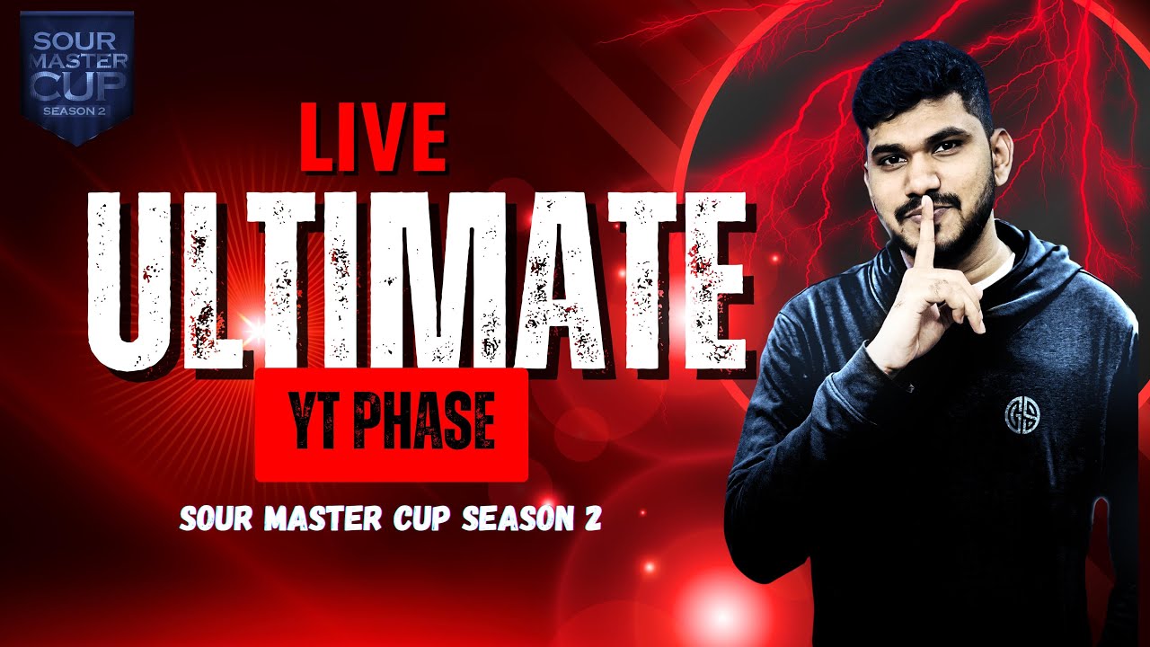 SOUR MASTERS CUP SEASON 2 YOUTUBER PHASE | THE CREATORS BATTLE | 100K TOURNAMENT | SOUR ESPORTS