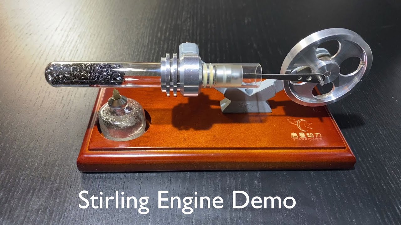 Thermoacoustic Stirling Engine Demo YouTube