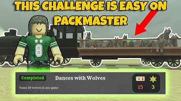 How to SOLO DANCES WITH WOLVES Challenge *VERY EASY* | DEADRAILS Packmaster Class