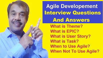 agile testing/development interview questions / answers for freshers and experienced  | testingshala
