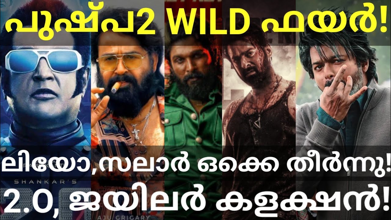 Pushpa2 Boxoffice Collection Hunt |Pushpa2 Crossed Leo and Salaar Collection 