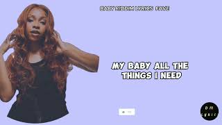BABY RIDDIM LYRICS  FAVE #trending #viral #lyrics #naijamusic