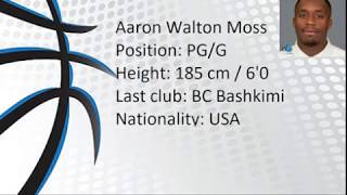 Aaron Walton-Moss Official 2017/2018 Highlights