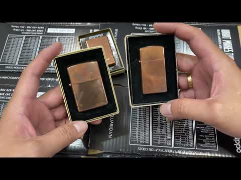 Video Zippo Solid Copper 1979 bản Regular & Slim - youtube
