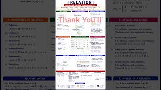 Relation| JEE Mains and Advanced| Concept and Formula #iit1729