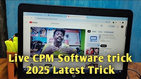 Live CPM Software trick 💻⬆️ 2025 Latest Trick 🤑 UDH Solutions 💵💰