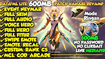 Data Ml Lite 600MB Full Event M4 Patch Beatrix M4 No Password| Ml Lite | Cara Atasi Lag & Patah