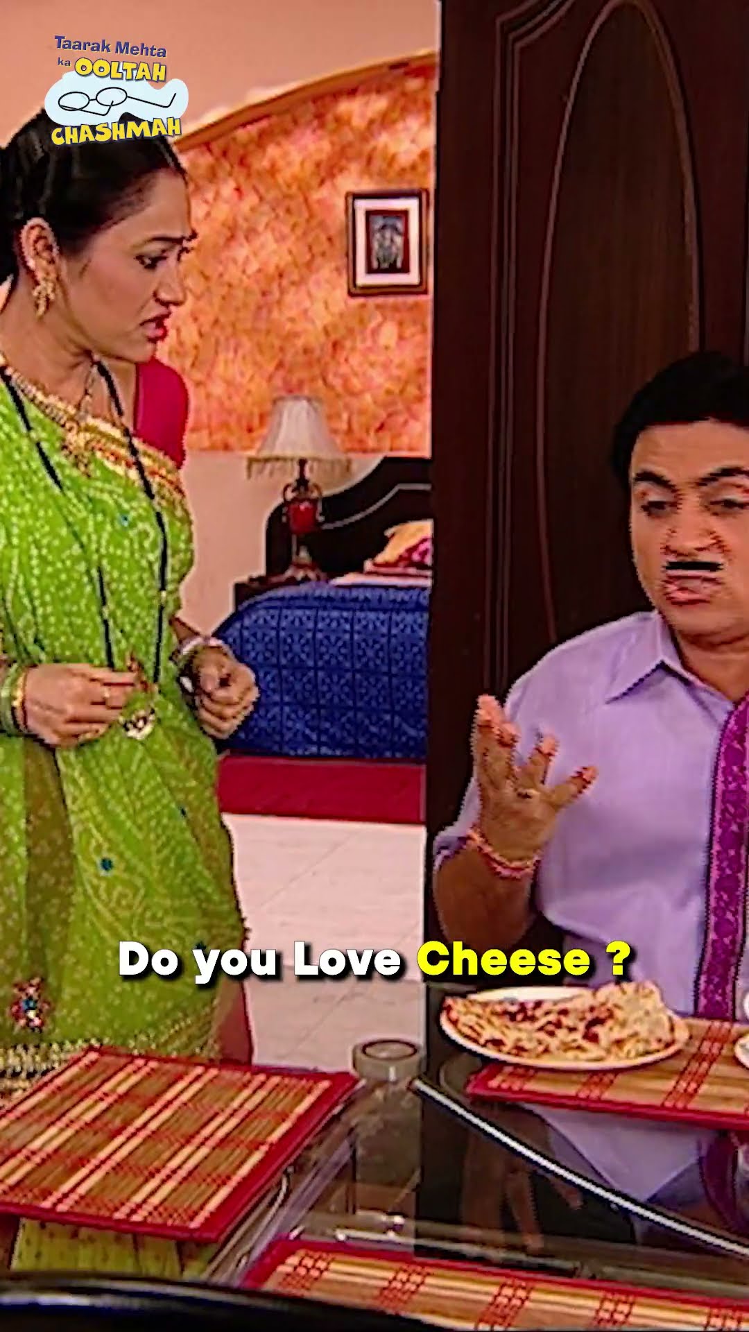 Cheese is Love! #tmkoc #comedy #relatable #shorts  #funny #makarsankranti