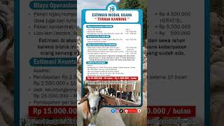 Modal Usaha Ternak Kambing