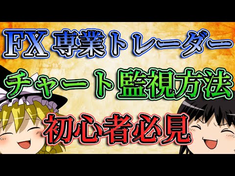 【初心者必見】FX専業トレーダーがやってるチャート監視方法とは？