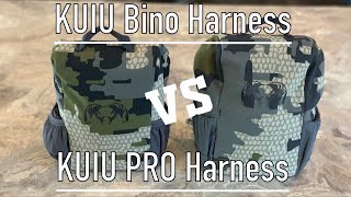 KUIU Bino Harness vs  KUIU PRO Harness review