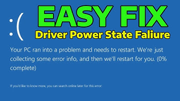 How To Fix Windows Error Code 0x0000009F (DRIVER POWER STATE FAILURE)