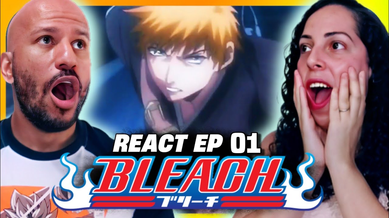 ICHIGO E RUKIA: O PRIMEIRO ENCONTRO! BLEACH EP 1 [REACT E ANÁLISE]