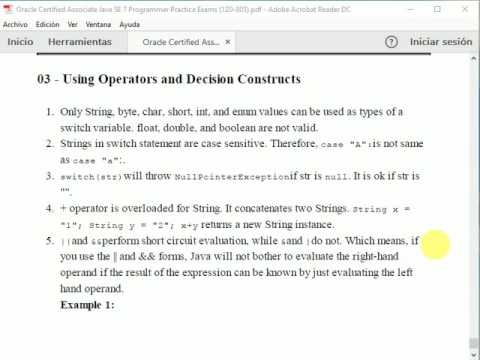 Tips Objetivo 3 Using Operators and Decision Constructs