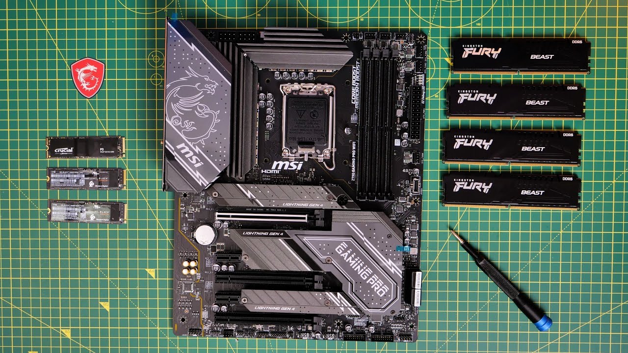 MSI Z790 Gaming Pro WiFi Carte Mère, ATX - pour Processeurs Intel 12ème &  13ème Génération, LGA