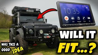 Ultimate Upgrade For A Defender, SONY 9' Floating Touch Screen...!  SONY  XAVAX8150