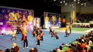 Rsd Z-Ma - Open Coed Premier - 20Th Cheerleading Thailand Championships 2015 14 Nov 15
