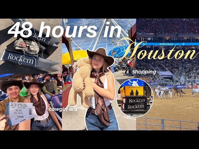 we went to the BIGGEST rodeo in Texas (everything's bigger in TX)