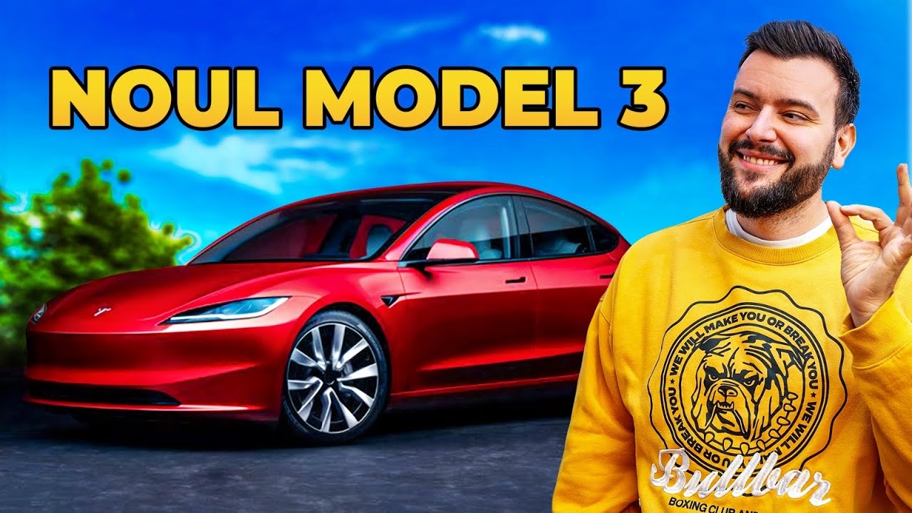 PRIMUL TEST DRIVE CU TESLA MODEL 3 2024 (PRIMA LIVRARE) - YouTube