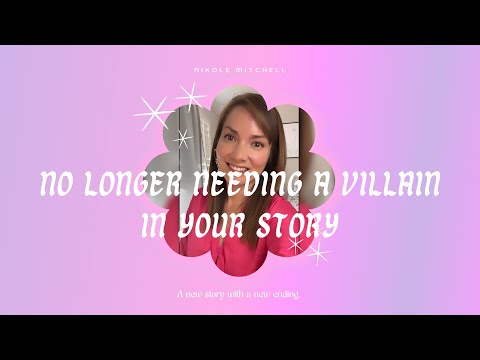 No longer needing a villain in your story