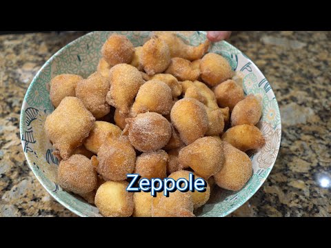 Italian Grandma Makes Zeppole (Italian Doughnuts)