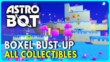 Astro Bot - All Boxel Bust-Up Collectibles Locations Guide (Bots & Puzzle Pieces)