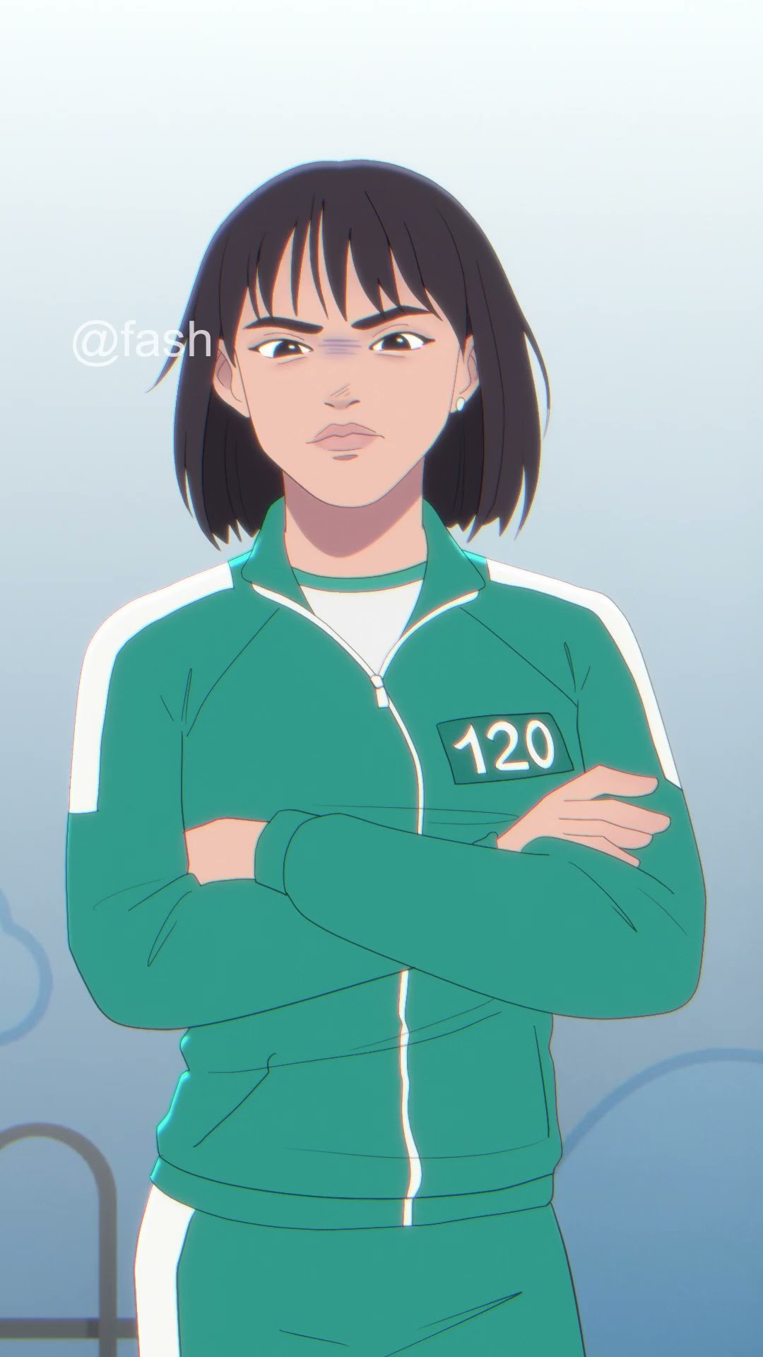 Power of makeup (Squid Game)