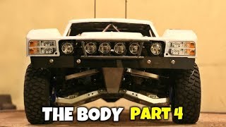 Custom 4x4 RC Trophy Truck Build - Part 4: The Body & Scale Touches
