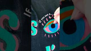 Why you should never judge an artist’s unfinished work👁️#shorts #art #intuitiveart #painting #diy