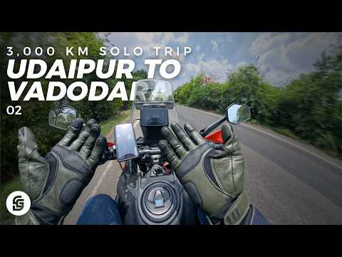 3000KM Solo Ride | Day 2: Udaipur to Vadodara | KTM Adventure 390