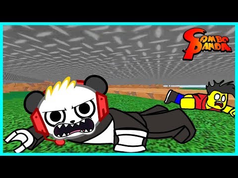 roblox zombie rush lets play with combo panda poaltube