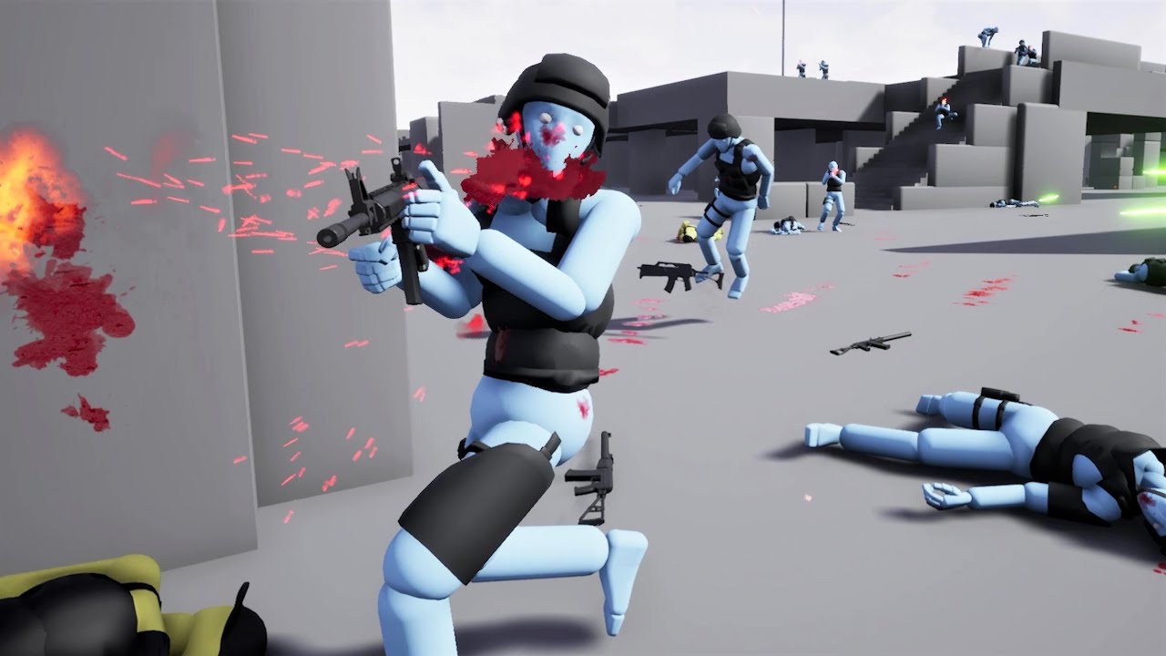 [Manta's Warbox] (free version) - Satisfying Ragdoll Physics! Brutal Gameplay! Ragdoll Showcase #32