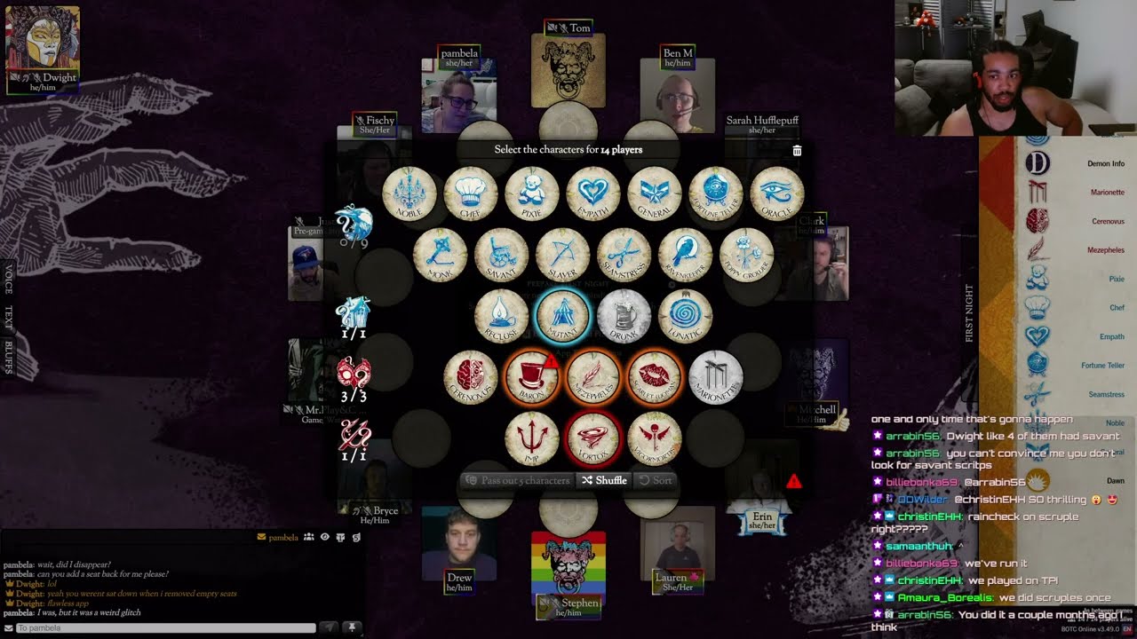 1 12 26 DoingMoore Blood on the Clocktower Monday!