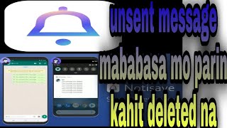 paano mababasa ang mga unsent message | paano mababasa ang deleted messages |  notisave | gpy screenshot 4