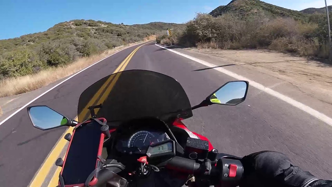 Oops - Too Fast - Ninja 300 Crash