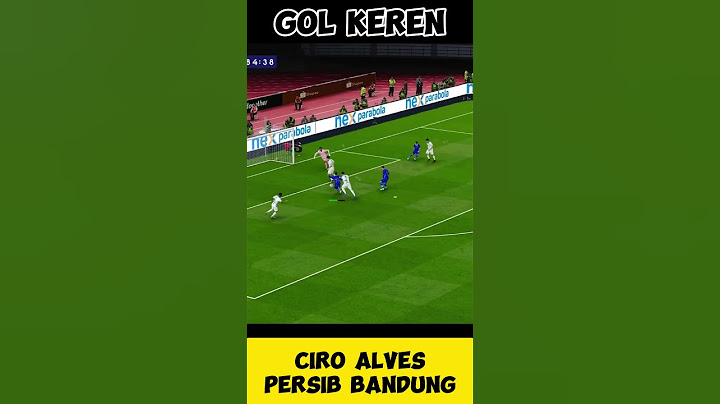 GOL KEREN CIRO ALVES - PERSIB BANDUNG vs PSBS BIAK#shorts