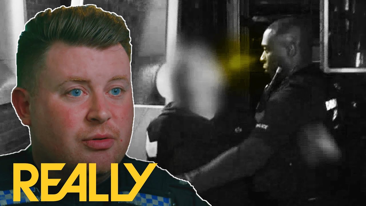 Runaway Girl Spits In Police Officer's Face | Cops UK: Bodycam Squad