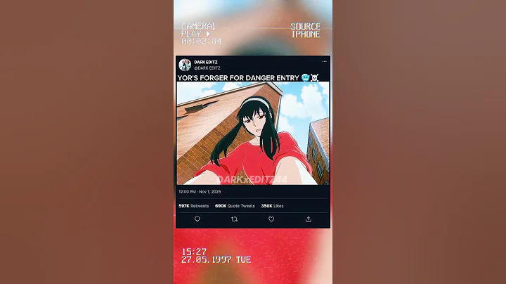 yor's forger for danger entry 🥶☠️ || spy x family