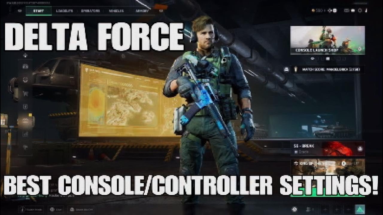 BEST CONTROLLER SETTINGS FOR DELTA FORCE! 🎯🔥