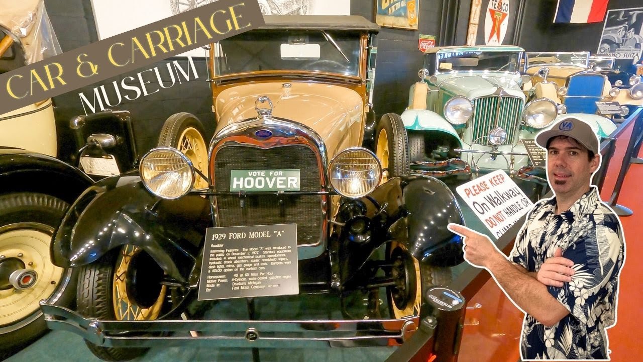Trip to the CAR & CARRIAGE CARAVAN MUSEUM Luray Caverns YouTube
