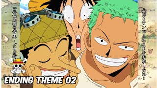 "RUN! RUN! RUN!" One piece ending theme 02 [Ep 31-63] 4k 60fps.