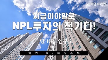 지금이야말로 NPL투자의 적기다!