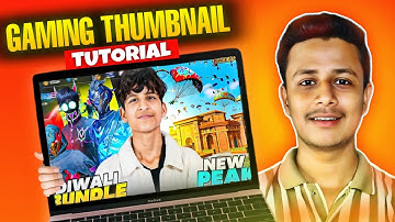 How To Create Gaming Thumbnail Like Piyush Joshi Gaming | Gaming Thumbnail Kaise Banaye |