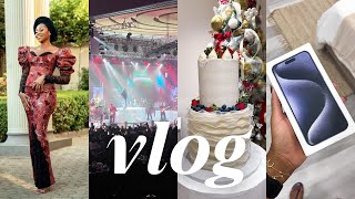 VLOG: I TRAVELLED BACK HOME FOR MY INTRODUCTION + DETTY DECEMBER + FITTINGS + NEW IPHONE + etc....