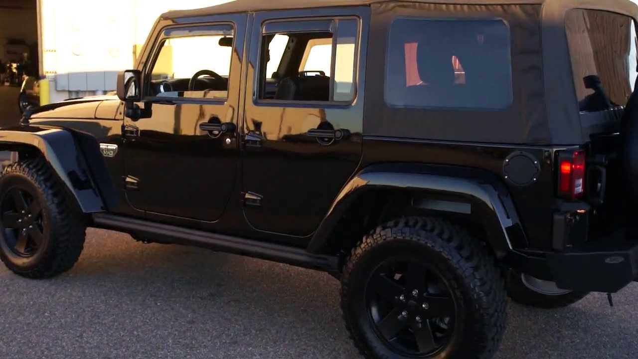 2012 Jeep Wrangler Unlimited Call of Duty MW3 For Sale~Limited Production~Salvage  Title~LOADED! - YouTube