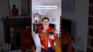 The Evolution of English (1980 - 2060)  #shorts