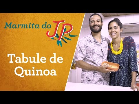 Marmita saudável: tabule de quinoa com grão de bico | Bela Gil