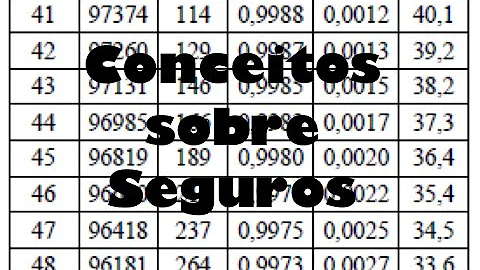 Como é possível definir uma operação de seguro?