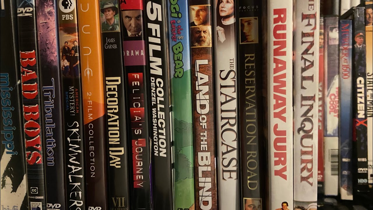 Почтовый ящик и распродажа подержанных вещей! Классные, редкие и необычные DVD, Blu-ray и VHS диски.