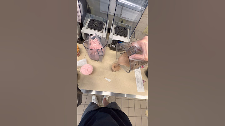 Milk Shakes are A LOT of Ice Cream